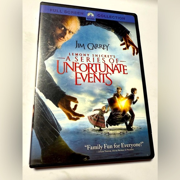 Lemony Snicket’s Series of Unfortunate Events DVD Full Screen Collection - Picture 1 of 3